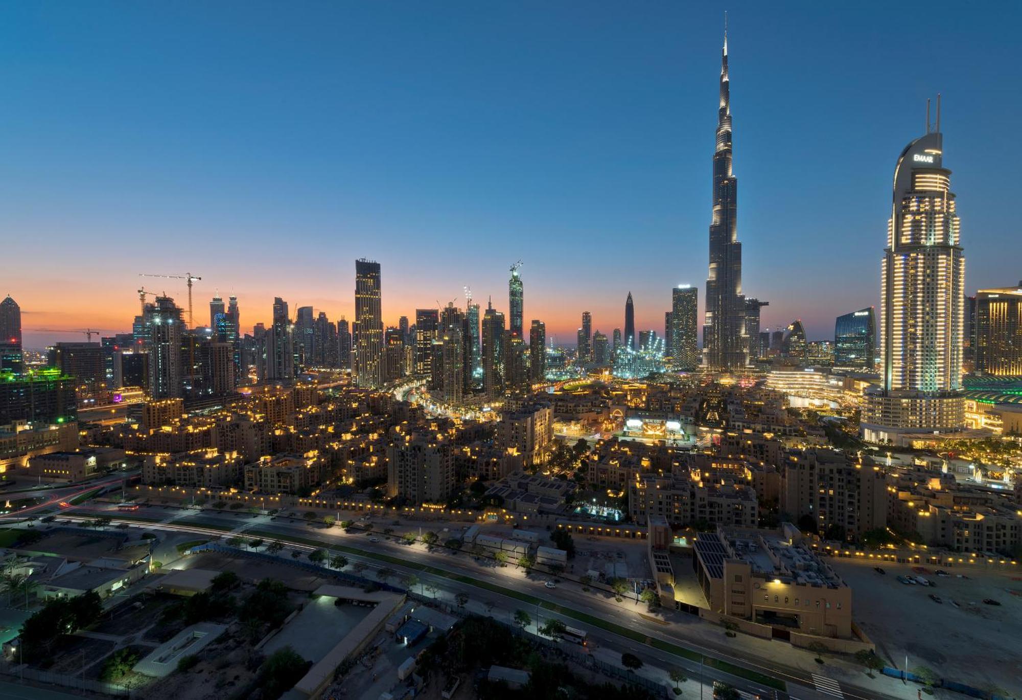 Panoramic Burj Khalifa View 2 Bedroom Apartment, Burj Views Tower Dubai Luaran gambar